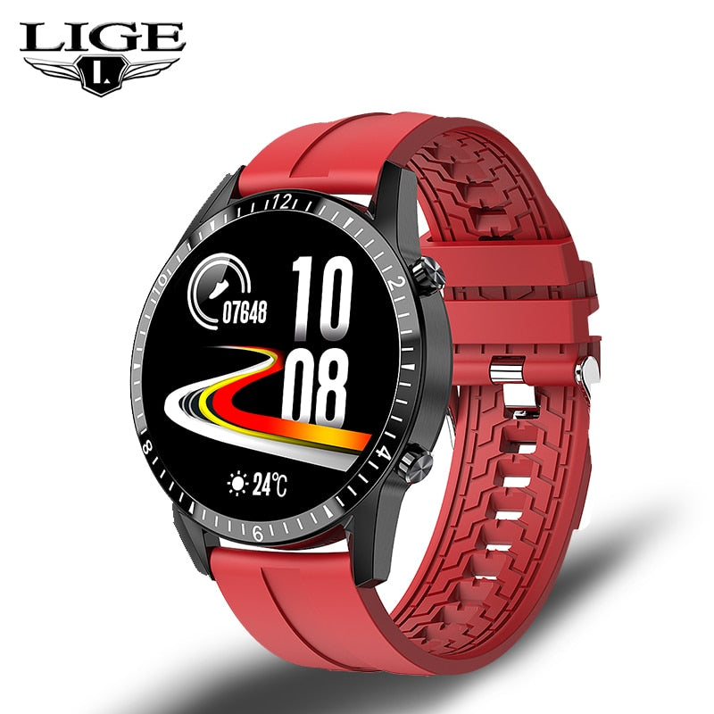 LIGE Men's Bluetooth and Sports Smart Watch